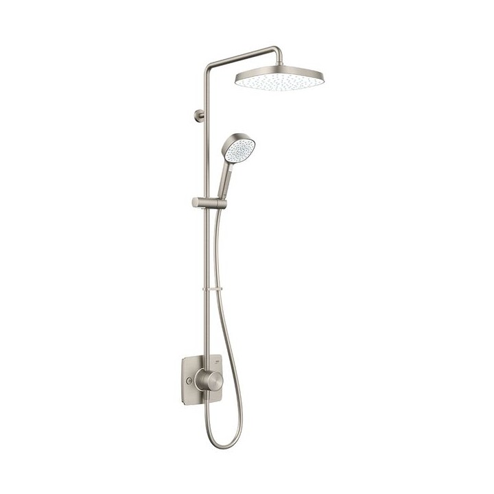 Mira 1.1944.005 Opero Dual Outlet Thermostatic Shower Brushed Nickel