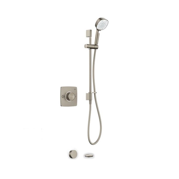 Mira Evoco Dual Bathfill Brushed Nickel 1.1967.008