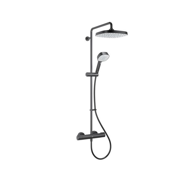 Mira Relate Matt Black ERD Shower Mixer 1.1836.467