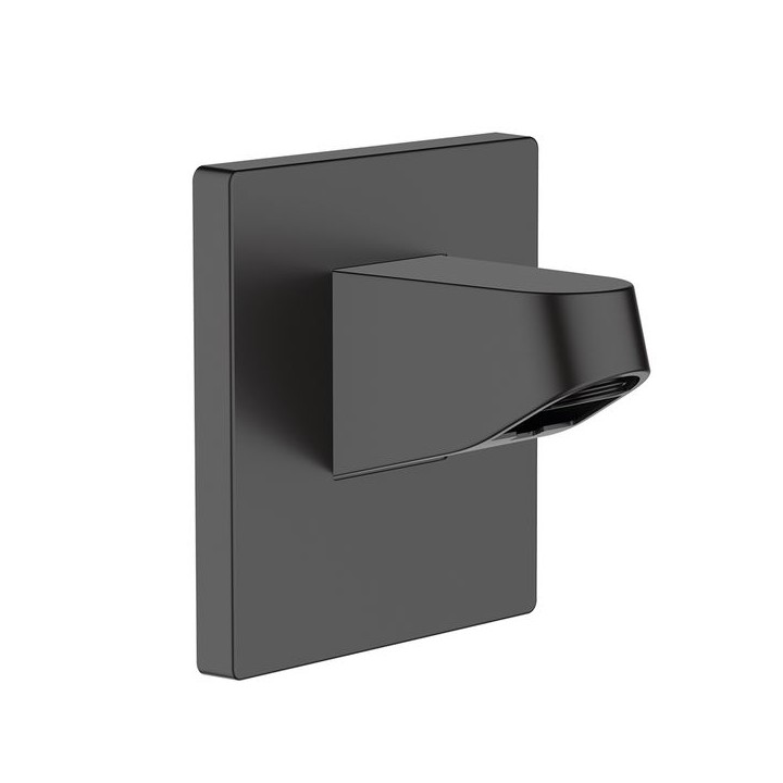 Hansgrohe Pulsify Wall Connector For Overhead Shower 105 Matt Black 24139670
