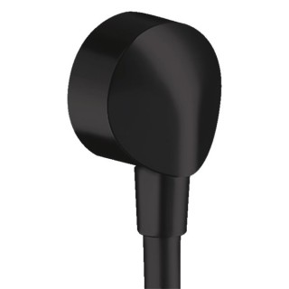 Hansgrohe FixFit Wall outlet E without non-return valve - Matt Black - 27454670