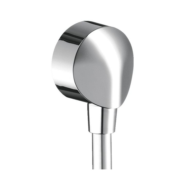Hansgrohe FixFit Wall outlet E without non-return valve - Chrome - 27454000