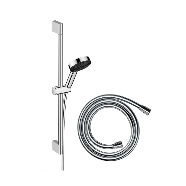 Hansgrohe Pulsify Select S shower set 105 3jet Relaxation & shower bar 65cm Chrome 24160000
