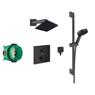 Hansgrohe Bundle Crometta E240 & Pulsify shower set - Matt Black - 88102325