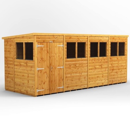 16 x 6 Power Pent Double Door