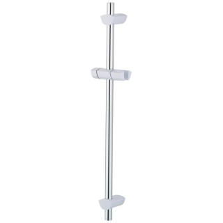 Bristan EVC ADR01 WC EVO Riser Rail with Adjustable Fixing Brackets White / Chrome