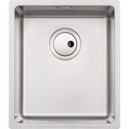 Abode Matrix R15 1 Bowl Medium Undermount Stainless Steel Kitchen Sink