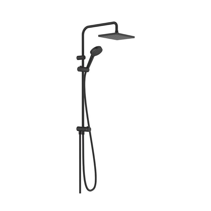 Hansgrohe Vernis Shape Showerpipe 230 1jet EcoSmart Reno Matt Black 26289670