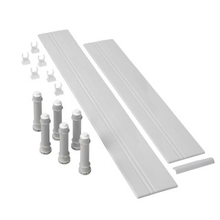 Mira 1.1783.104.WH Showers Flight Rectangular Riser Conversion Kit 1000mm x 1200mm