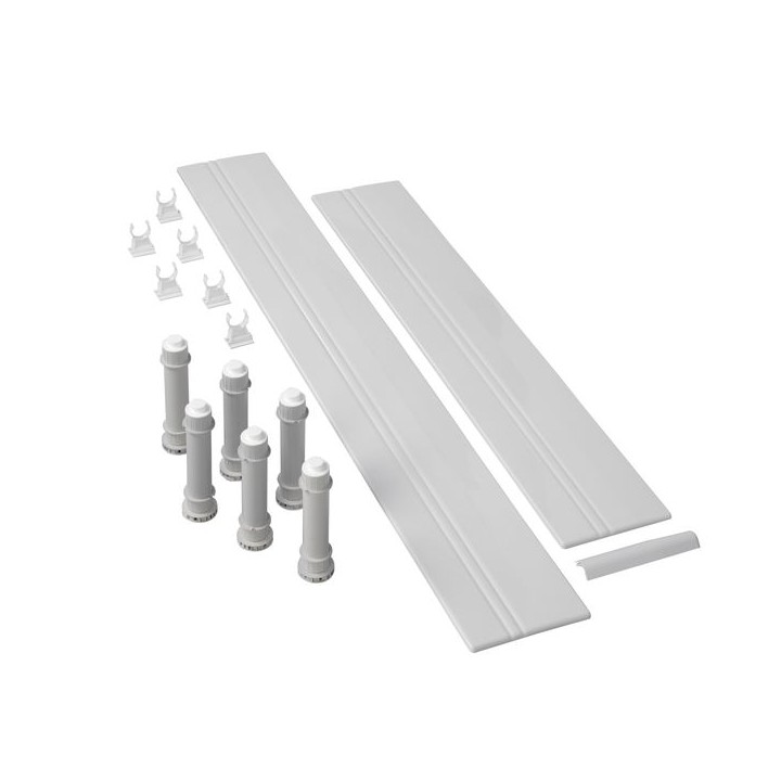Mira 1.1783.104.WH Showers Flight Rectangular Riser Conversion Kit 1000mm x 1200mm