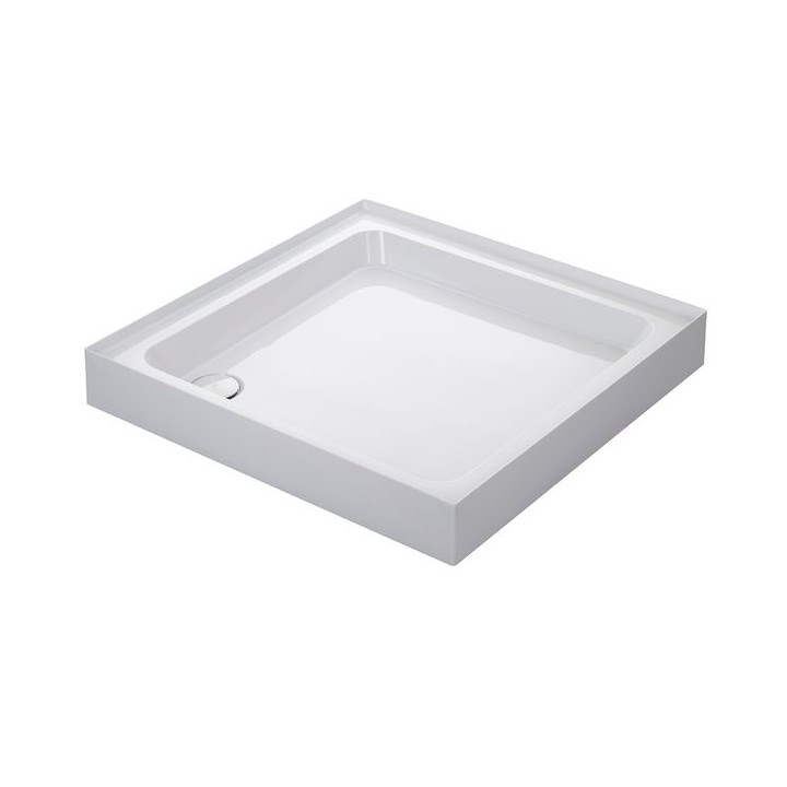 Mira 1.1783.008.WH Showers Flight Shower Tray 4 Upstands and Waste 800mm x 800mm