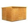 10 x 8 Power Pent Windowless Garden Shed