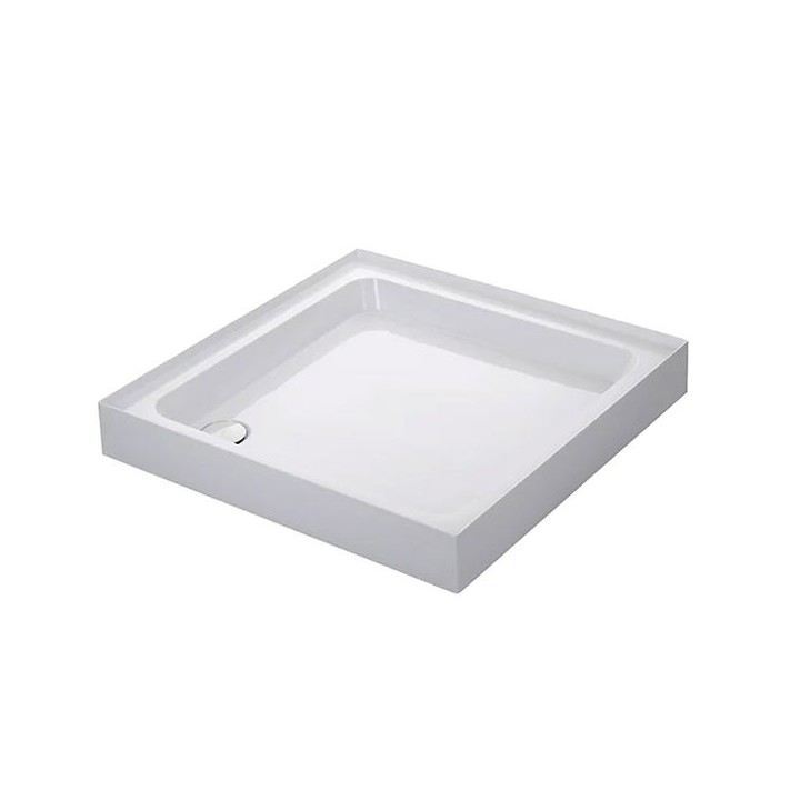 Mira Showers Flight Shower Tray 4 Upstands and Waste 760mm x 760mm 1.1783.004.WH