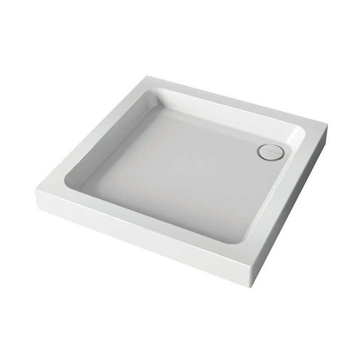 Mira 1.1783.001.WH Showers Flight Square Shower Tray & Waste 760mm x 760mm
