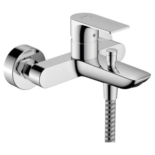 Hansgrohe Rebris E Single lever bath mixer for exposed installation - Chrome - 72450000