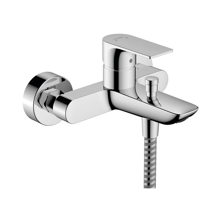 Hansgrohe Rebris E Single lever bath mixer for exposed installation - Chrome - 72450000