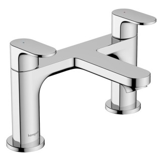 Hansgrohe Rebris S 2-hole rim mounted bath mixer - Chrome - 72446000