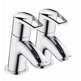 Bristan Smile Bath Taps - Chrome