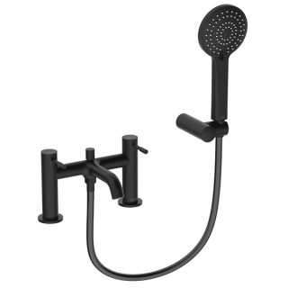 Bristan Mila Bath Shower Mixer Tap - Black