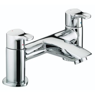Bristan Capri Pillar Bath Filler - Chrome