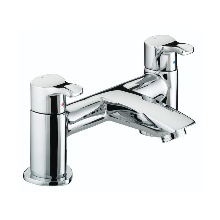 Bristan Capri Pillar Bath Filler - Chrome