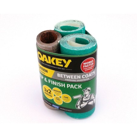 Oakey Sanding Rolls Triple Pack