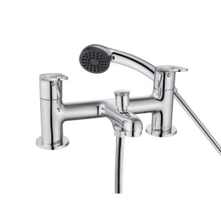 Bristan Iris Bath Shower Mixer - Chrome