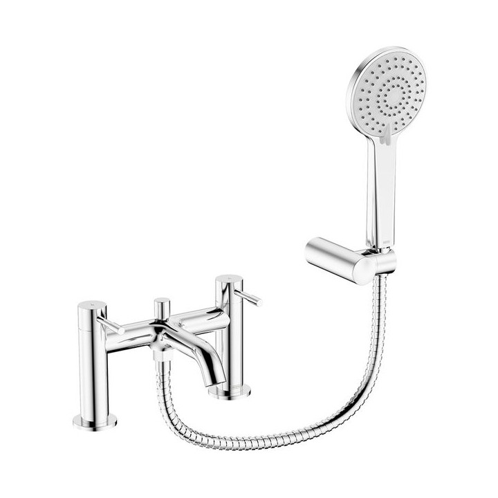 Bristan Mila Bath Shower Mixer Tap - Chrome