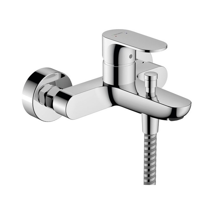 Hansgrohe Rebris S Single lever bath mixer for exposed installation - Chrome - 72440000