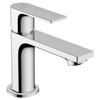 Hansgrohe Rebris E Single lever basin mixer 80 CoolStart EcoSmart+ with pop-up waste set - Chrome - 72587000