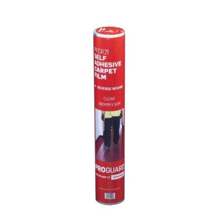 Proguard Reverse Wound Carpet Film Clear 50m x 600mm