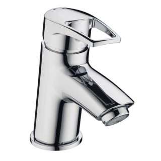 Bristan Smile Basin Mixer with Clicker Waste - Chrome