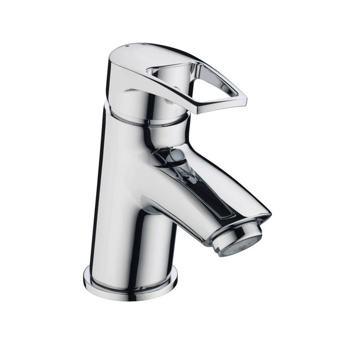 Bristan Smile Basin Mixer with Clicker Waste - Chrome