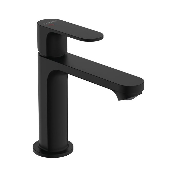 Hansgrohe Rebris S Single lever basin mixer 110 CoolStart without waste set - Matt Black - 72520670