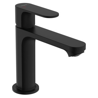 Hansgrohe Rebris S Single lever basin mixer 110 CoolStart with pop-up waste set - Matt Black - 72519670