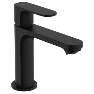Hansgrohe Rebris S Single lever basin mixer 110 with pop-up waste set - Matt Black - 72517670