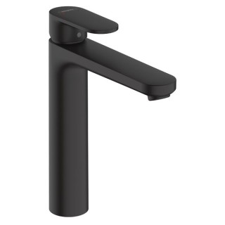 Hansgrohe Vernis Blend Single lever basin mixer 190 with pop-up waste set - Matt Black - 71552670