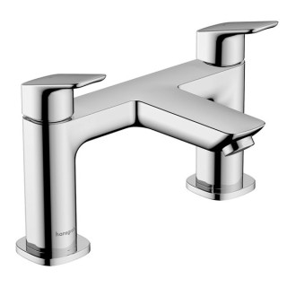 Hansgrohe Logis 2-hole rim mounted bath mixer - Chrome - 71437000