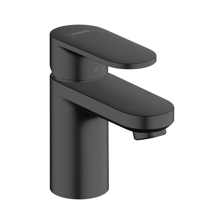 Hansgrohe Vernis Blend Single lever basin mixer 70 with pop-up waste set - Matt Black - 71550670
