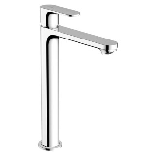 Hansgrohe Rebris S Single lever basin mixer 240 CoolStart EcoSmart+ for washbowls with pop-up waste set - Chrome - 72590000