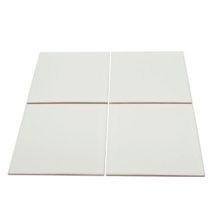 4Trade White Tile 150 x 150mm - PK44