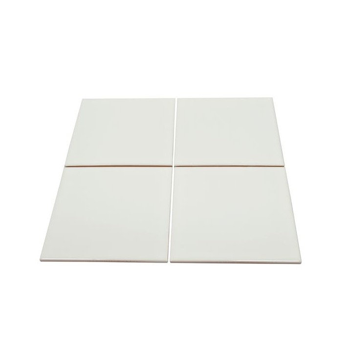4Trade White Tile 150 x 150mm - PK44