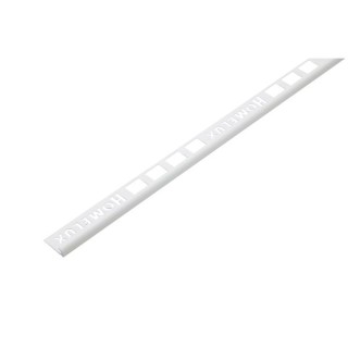 Homelux Tile Trim Standard 2500 x 6mm White
