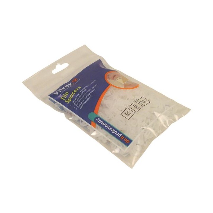 Vitrex Tile Spacers 5mm Pack 250