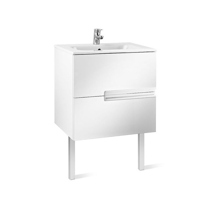 Roca VICTORIA-N Unik Basin Unit 600 2 Draw Gloss White