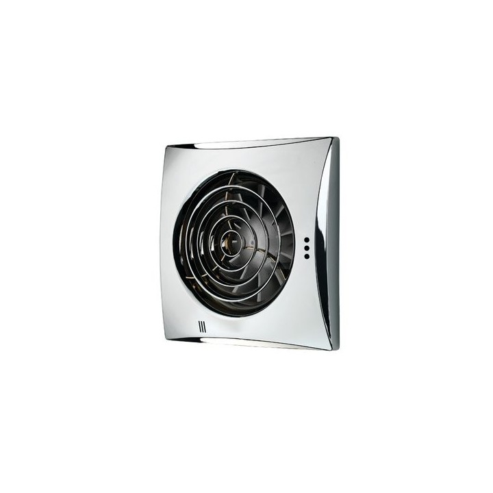 Hib Hush Timer Fan Chrome