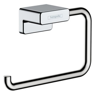 Hansgrohe AddStoris Roll holder without cover - Chrome - 41771000