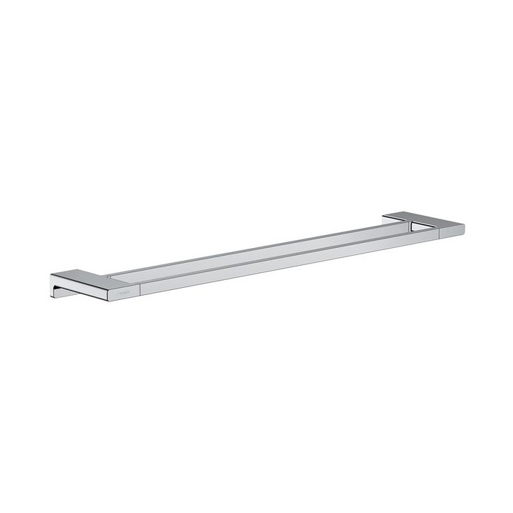 Hansgrohe AddStoris Double bath towel rail - Chrome - 41743000