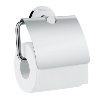 Hansgrohe Logis Universal Toilet roll holder with cover - Chrome - 41723000