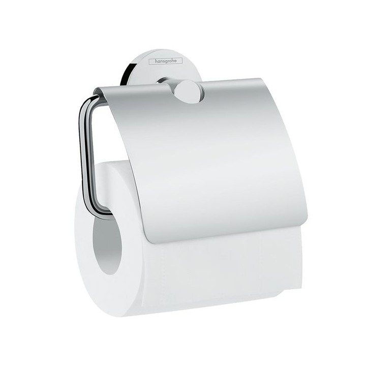 Hansgrohe Logis Universal Toilet roll holder with cover - Chrome - 41723000